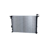 Radiator engine cooling cooling fins brazed 636 - 480 mm...