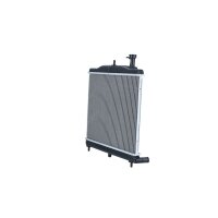 Radiator engine cooling cooling fins brazed 398 - 355 mm alu NRF for KIA PICANTO