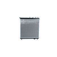 Radiator engine cooling 410 - 380 mm alu NRF for e.g. PEUGEOT 208