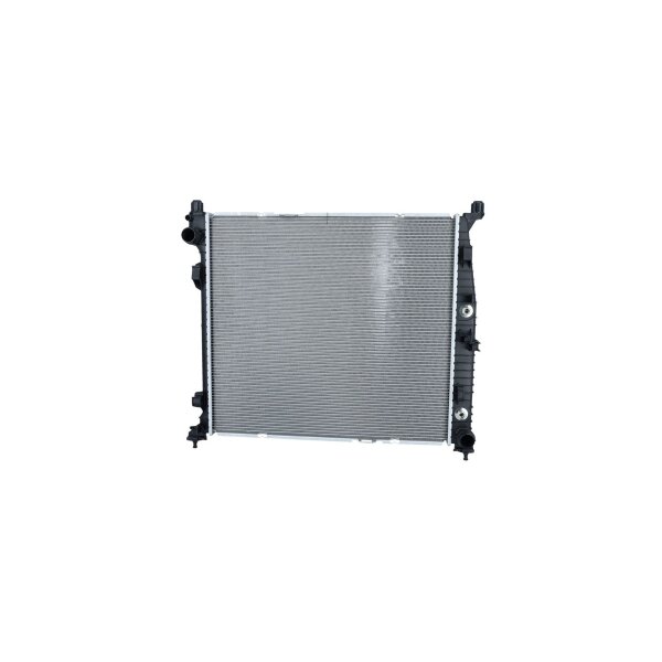 Kühler Motor Kühlrippen gelötet 595 - 555 mm Alu NRF für u.a. MERCEDES-BENZ GLE