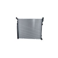 Kühler Motor Kühlrippen gelötet 595 - 555 mm Alu NRF für u.a. MERCEDES-BENZ GLE