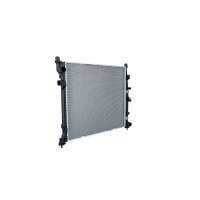 Kühler Motor Kühlrippen gelötet 595 - 555 mm Alu NRF für u.a. MERCEDES-BENZ GLE