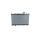 Radiator engine cooling 676 - 375 mm alu NRF for SUZUKI VITARA