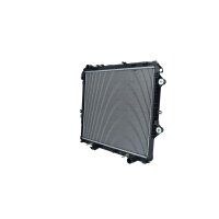 Radiator Engine cooling fins brazed 648 - 550 mm alu NRF...