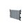 Radiator engine cooling 480 - 373 mm alu NRF for e.g. HYUNDAI i20