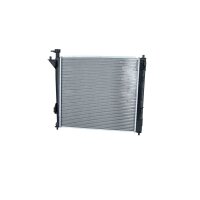 Radiator engine cooling 510 - 480 mm NRF for e.g. HYUNDAI SANTA