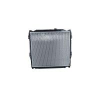 Kühler Motorkühlung Kühlrippen gelötet 641 - 575 mm Alu NRF für TOYOTA LAND