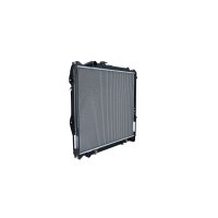 Kühler Motorkühlung Kühlrippen gelötet 641 - 575 mm Alu NRF für TOYOTA LAND