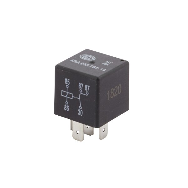 Relay Operating Current 24 V NO contact 5-pole HELLA for e.g. DAF