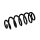 Suspension Spring rear axle coil spring Ø 12 mm EIBACH for PEUGEOT 307
