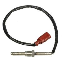 Exhaust gas temperature sensor 410mm METZGER for AUDI A4 B8