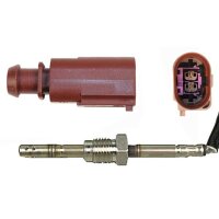 Exhaust gas temperature sensor 410mm METZGER for AUDI A4 B8