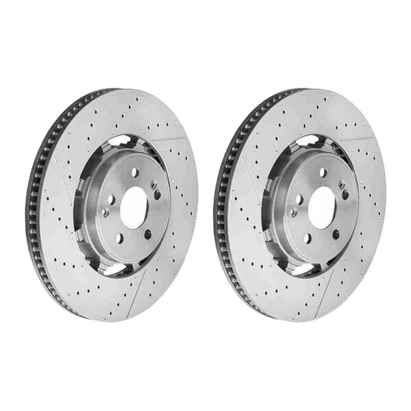 2 Bremsscheiben Ø 370 mm 32 mm beschichtet BREMBO für u.a. MERCEDES-BENZ GLE