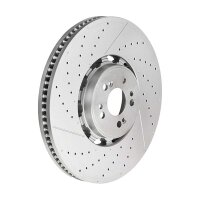 2 brake discs Ø 400 mm 38 mm coated BREMBO for...