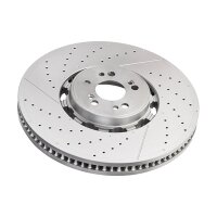 2 brake discs Ø 400 mm 38 mm coated BREMBO for e.g. MERCEDES-BENZ GLE
