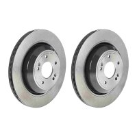 2 brake discs ventilated Ø 330 mm 22 mm BREMBO for...