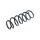 Suspension Spring Front Axle Coil Spring TRISCAN fits BMW 5 Series