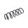 Suspension Spring Front Axle Coil Spring TRISCAN fits BMW 5 Series