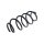 Suspension Spring Front Axle Coil Spring TRISCAN for CITROËN JUMPY and others