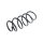 Suspension Spring Front Axle Coil Spring TRISCAN for HONDA CIVIC