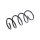 Suspension Spring Front Axle Coil Spring TRISCAN for SEAT IBIZA and others
