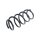 Suspension Spring Front Axle Coil Spring TRISCAN for VW CRAFTER