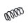 Suspension Spring Front Axle Coil Spring TRISCAN for VW CRAFTER