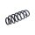 Suspension Spring Front Axle Coil Spring TRISCAN for VOLVO S90 and others