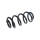 Suspension Spring Rear Axle Coil Spring TRISCAN for BMW 2 Series and others