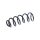 Suspension Spring Rear Axle Coil Spring TRISCAN for DACIA SANDERO and others