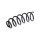 Suspension Spring Rear Axle Coil Spring TRISCAN for DACIA SANDERO and others