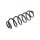 Suspension Spring Rear Axle Coil Spring TRISCAN for MAZDA CX-3