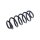 Suspension Spring Rear Axle Coil Spring TRISCAN for MAZDA CX-3
