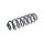 Suspension Spring Rear Axle Coil Spring TRISCAN for VW PASSAT and others