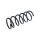 Suspension Spring Rear Axle Coil Spring TRISCAN for VOLVO V60