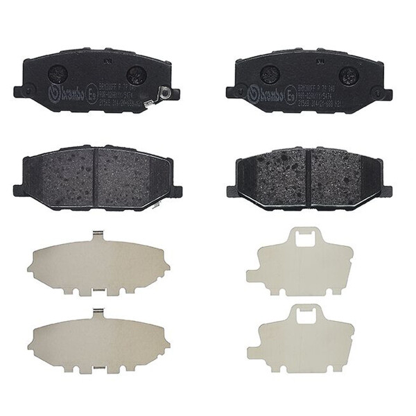 Bremsbelagsatz Scheibenbremse 15 mm BREMBO passend für SUZUKI JIMNY