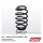 Suspension spring rear axle Ø 13.2 mm 330 mm EIBACH for e.g. AUDI A3