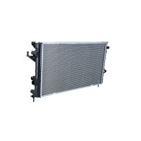 Radiator Engine cooling fins brazed 680 - 400 mm alu NRF for e.g. RENAULT CLIO