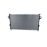 Radiator Engine cooling fins brazed 680 - 400 mm alu NRF for e.g. RENAULT CLIO