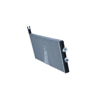 Radiator engine cooling 590 - 302 mm alu NRF for e.g. BMW 5