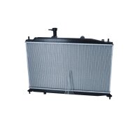 Radiator engine cooling 650 - 370 mm alu NRF for e.g. HYUNDAI ACCENT