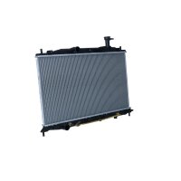 Radiator engine cooling 650 - 370 mm alu NRF for e.g. HYUNDAI ACCENT