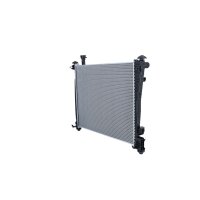 Radiator engine cooling 627 - 526 mm alu NRF for e.g. JEEP GRAND