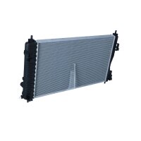 Radiator Engine cooling fins brazed 680 - 390 mm alu NRF for e.g. OPEL INSIGNIA