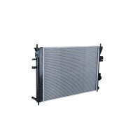 Kühler Motorkühlung Kühlrippen gelötet 23 - 23 mm Aluminium NRF für KIA SOUL