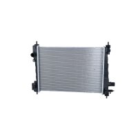 Radiator engine cooling cooling fins soldered 520 - 368...