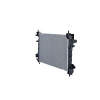 Radiator engine cooling cooling fins soldered 520 - 368 mm alu NRF for OPEL KARL