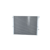 Radiator engine cooling 628 - 511 mm alu NRF for e.g. BMW 5