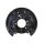 Brake backing plate right METZGER for TOYOTA LAND CRUISER