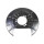 Spray Plate Brake Disc rear axle right METZGER for e.g. OPEL INSIGNIA